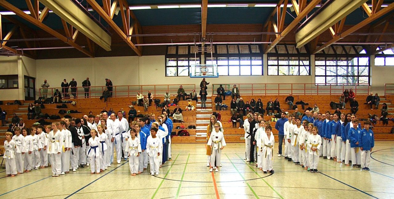 Taekwondo Fichte Team beim Gründer Cup 2022