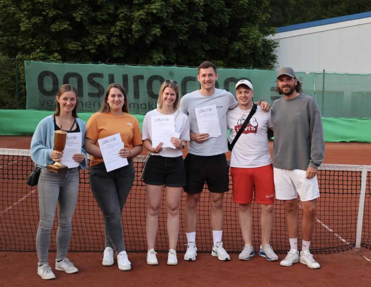 Fichte erspielt sich 5 Tennis Stadtmeister Titel