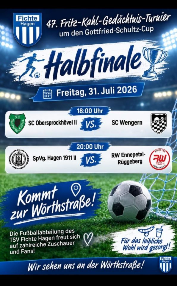 Freitag: Halbfinalspiele beim Fritz Kahl Turnier um den Gottfried Schultz Cup