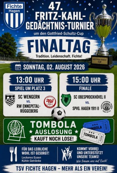 Finaltag: Endspiel um den Gottfried Schultz Cup beim Fritz Kahl Turnier
